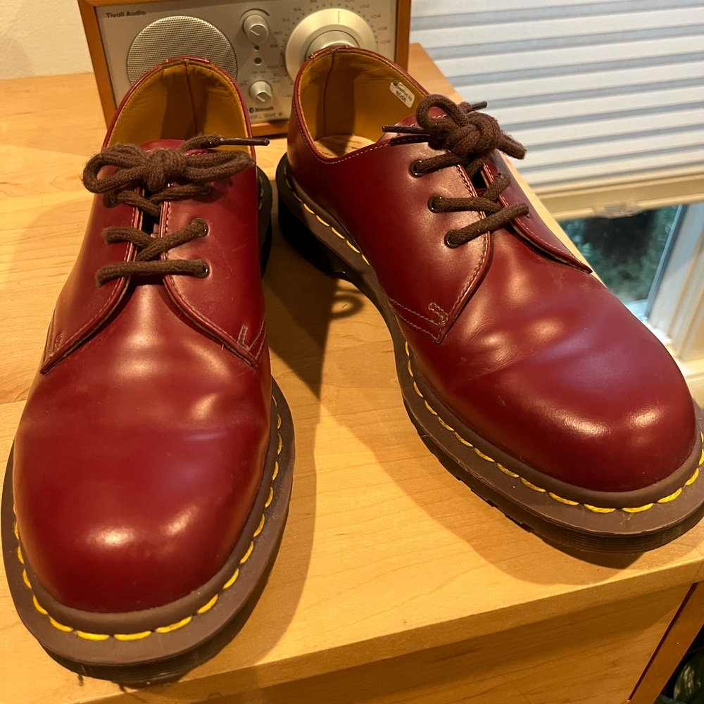 DR. MARTENS 1461 VINTAGE MADE IN ENGLAND OXFORD SHOES UK SIZE 8/US 10
